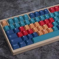 130 key/set G New style Panels Keycaps PBT Dye Subbed Key Caps Cherry Profile Keycap With 2.25U 2.75U 3U 7U Spacebar ISO Enter - details 2
