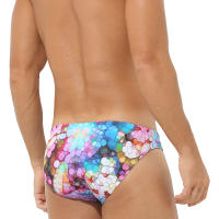 Swimwear Men Swimsuits Quick Dry Swimming Briefs Sexy Male Low Waist Bathing Trunks Beach Bikini Surfing Shorts - details 6