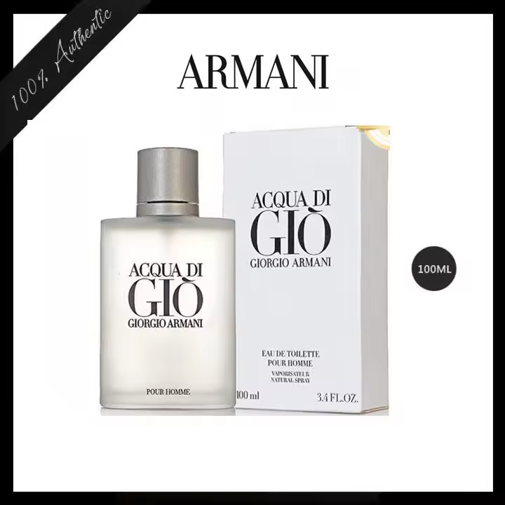 Leten 100% di Gio EDT 100ml para hombre Perfume de larga duración Aroma natural en spray Fragancia aromática Perfume Fluido de transmisión - 1