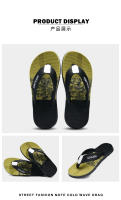 Nuevas chanclas de camuflaje para hombres, zapatos de playa antideslizantes de verano para hombres, versión coreana de sandalias al aire libre de moda - details 23