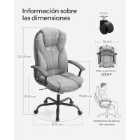 Silla de Escritorio de Alto Respaldo con Reposabrazos 4D - details 15