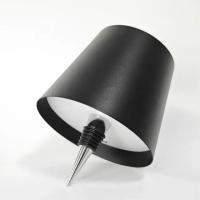 Lámpara de mesa inalámbrica con botella, Control táctil de 3 colores y lámpara nocturna con atenuación continua, adecuada para Bar, botellas de vino, luces de escritorio - details 14