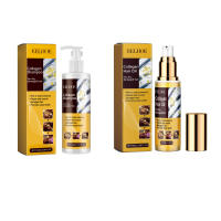 Mascarilla de colágeno y queratina para el cabello, crema hidratante para Control de aceite, suave y liso, reparación dañada, revitaliza la crema correctora de proteínas - details 4