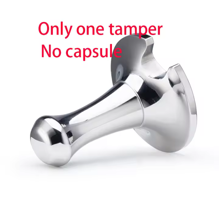 Taza de café recargable de acero inoxidable BOSCH-s para máquina Tassimo con tapa de silicona iCafilas funda de alimentos - 1