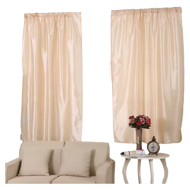 Cortinas opacas cortas, elige buenos materiales y uso de alta calidad, buenos materiales - 1