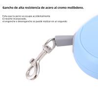 Correa de Perro Antideslizante con Gel, Correa Retráctil Automática para Paseo, Disponible en 3m, 5m y 8m - details 1