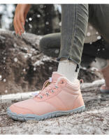 Zapatos de algodón cálidos de terciopelo impermeables antideslizantes zapatos de cinco dedos descalzos de suela gruesa para mujer - details 38