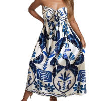 2025 vestido de vacaciones colgante con cuello nuevo estampado de otoño para mujer - details 5