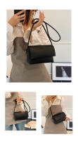 Nuevo bolso de moda de color sólido para las axilas del hombro, bolso de mensajero casual de gran capacidad. - details 11