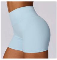 Pantalones Cortos de Yoga para Mujeres Fitness Running Ciclismo Pantalones Deportivos Transpirables Cintura Alta Entrenamiento Gimnasio Push Up Leggings de Nylon - details 24