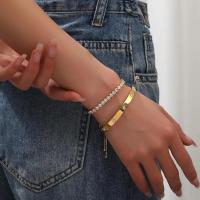 Pulsera Colgante de Amor de Lujo para Mujeres y Adolescentes Brazalete de Circonio Cúbico - details 4
