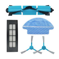Piezas de repuesto para Cecotec Conga 3090 series, cepillo rodillo, cepillo lateral, filtro hepa, filtro de tanque de agua, piezas de limpiador al vacío, almohadilla para mopa, accesorios de tela - details 1