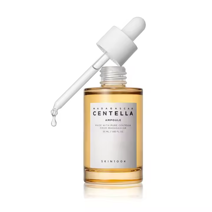 Skin1004 Madagascar Centella aceite para pieles sensibles y suero facial para el acné 1.85 fl.oz, 55ml - 1