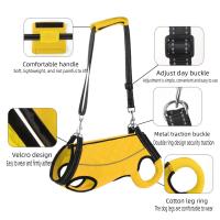Arnés de elevación para perros con correa ajustable, soporte para piernas, portador transpirable con raya reflectante, cómodo - details 1