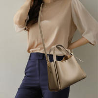 Bolso pequeño de cuero PU suave para mamá de mediana edad, bolso cruzado de hombro Simple y magnífico, informal, a la moda, nuevo - details 2