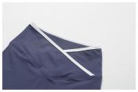 Conjunto deportivo cruzado de cintura alta para mujer, traje corto sin espalda, ajustado, desnudo, para Yoga, correr, Fitness - details 22