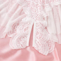 Camisón transparente de encaje de verano, disfraz Sexy, ropa interior erótica de boda, sujetador con entrepierna abierta, picardías de encaje para mujer, ropa sexual - details 3