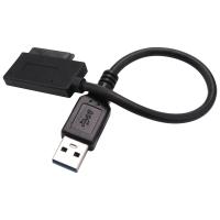 Cable adaptador de unidad óptica USB 3,0 a 7 + 6 13Pin Slimline SATA para ordenador portátil, CD/DVD ROM - details 6