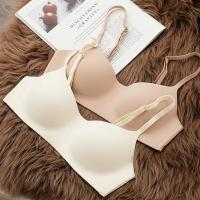 Sujetador sin costuras para mujer, Bralette, sujetadores de pecho pequeño inalámbrico, sujetador acolchado sólido, Top de tubo, ropa interior íntima de realce para adolescente - details 0