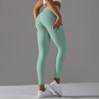 -Leggings de yoga sexys para mujer, pantalones de cintura alta para entrenamiento, gimnasio, correr - details 25