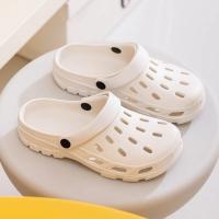 Bebealy, nuevas sandalias deslizantes para mujer, sandalias de playa transpirables para exteriores, Sandalias planas de EVA para mujer, zapatillas informales antideslizantes con agujeros suaves - details 7