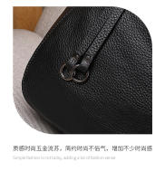 Bolso de cuero puro popular nuevo bolso de mujer de cuero versátil de moda bandolera de un solo hombro bolso bandolera portátil - details 6