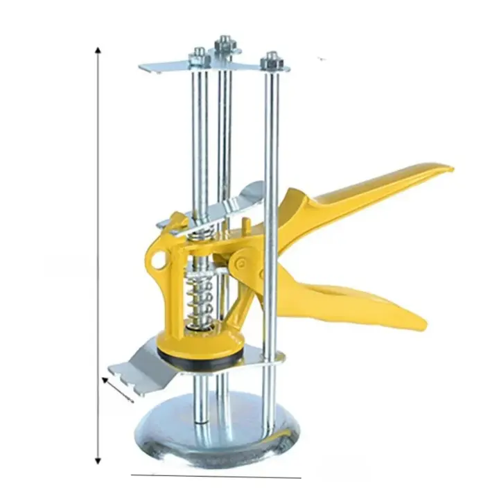 Regulador De Altura Para Azulejos Herramienta De Elevación Manual Sistema De Nivelamiento De Pared Para Construcción Y Balancín De Piso - 1
