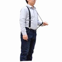 Pantalones Elásticos en Forma de X Cinturón de Moda para Hombres de Alta Resistencia - details 2