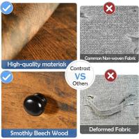 con 10 cajones de tela, cómoda para dormitorio, mueble de almacenamiento, muebles de dormitorio, cómoda para cocina, oficina, pasillo, mueble para TV con cajones - details 30