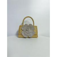 Bolso Messenger de Cuadrado Pequeño con Cadena de Flor Rosa de Diamantes de Imitación Brillantes - details 18