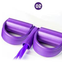 Dispositivo De Entrenamiento Con Cuerda Elástica De 4 Resistencias Para Gimnasio Doméstico Bandas De Resistencia Abdominal Equipo De Fitness Para Mujeres Ejercicio Completo - details 3