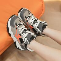 Zapatillas altas de mujer,zapatillas de fondo grueso,aumento casual,running - details 6