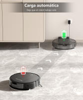Robot Aspirador C2, Fregona, Aspira y Barre al mismo tiempo, 4000Pa, Autonomía de 150 Minutos, aplicación/remoto/control Blanco - details 8