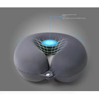 Almohada portátil de viaje en forma de U de doble cara con bolsa de almacenamiento, cojín de soporte para el cuello, cómodo Protector de cuello lavable para dormir - details 8