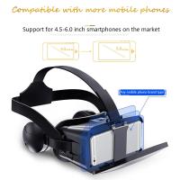 J20-Gafas de realidad Virtual 3D para teléfono inteligente, juegos Android, estéreo con controladores de auriculares, 4,7-6,7 - details 7