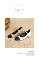 Zapatos de tacón grueso con boca baja y punta cuadrada Xiaoxiangfeng - details 18