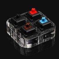 Tester Cherry Kailh Gateron Switches Sampler nical Keyboard Acrylic Base Translucent Keycaps Testing Tool - details 3