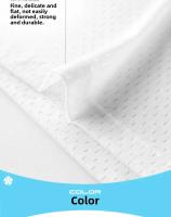 Chaleco de malla de seda de hielo para hombre, ropa interior de malla hueca de verano, camiseta deportiva fina de talla grande sin mangas, informal de moda - details 10