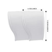Bandas de encaje de fútbol de silicona, cubierta fija para entrenamiento de fútbol, ​​cubierta de encaje, diseño de alto agarre, cubiertas elásticas para cordones - details 0