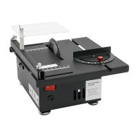 Sierra de mesa 10000 rpm Multifuncional Carpintería DIY 200 W, 10000 rpm Multifuncional, en hogares, estudios de bricolaje y otras áreas para cortar pequeños palos de madera - details 3