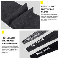 WEST BIKING-Diadema de ciclismo absorbente para hombre y mujer, banda para el sudor, bandas para el pelo de Yoga, antideslizantes, de secado rápido, para deportes, correr y Fitness - details 6