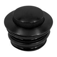 Tapa de tanque de combustible emergente para motocicleta, tapa de depósito de Gas de rosca derecha para Harley Dyna Softail Fatboy Touring Sportster XL883, color negro - details 3