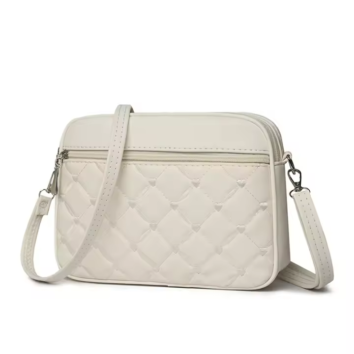 Originals Originals Bolso cuadrado pequeño con nuevo diseño de acolchado para mujer, pulsera de cuero PU, pulsera multifuncional - 1