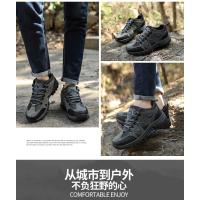 Zapatos de Senderismo para Hombre al Aire Libre Resistentes a la Desgastación, Forro de Cuero, Suela de Goma Sintética - details 14