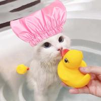 Gorro de Baño para Mascotas Ajustable Diseño Antimoho, Tocado Elástico para Amantes de Mascotas - details 6