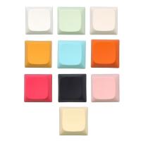 Teclas PBT en blanco para teclado mecánico, instalación de teclas de perfil 1U XDA, 20 piezas, envío directo - details 0