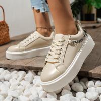 Zapatos planos informales con cordones para mujer, zapatillas de moda - details 1
