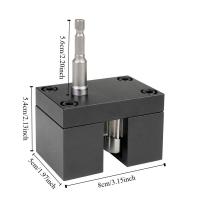 Herramienta de engarzado de seguridad negra con impacto asistido, herramienta de engarzado de Metal galvanizado, herramientas eléctricas universales eficientes - details 1