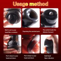 Leten Vibrador de Pluma Extensible Augmentador de Tamaño y Retardo para Hombres - details 7