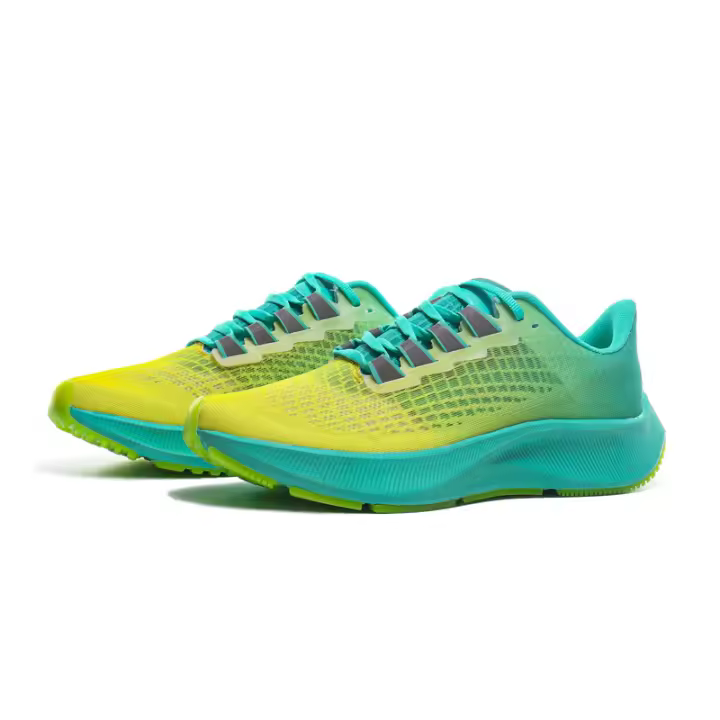 Nuevas zapatillas de deporte de pareja de maratón, zapatillas de correr casuales transpirables y ligeras de malla para hombre - 1